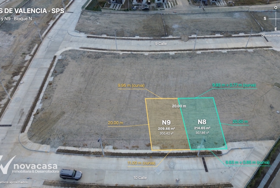 Lotes en venta en Residencial Altos de Valencia, San Pedro Sula