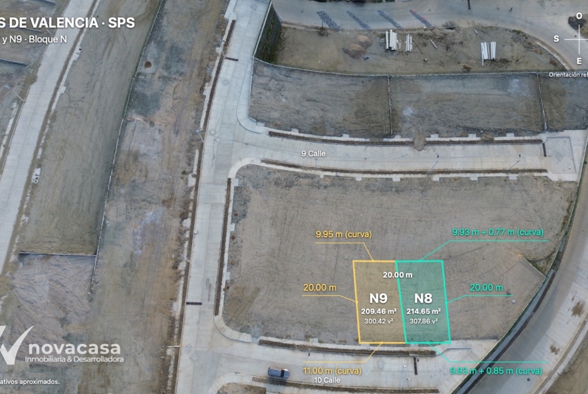 Lotes en venta en Residencial Altos de Valencia, San Pedro Sula